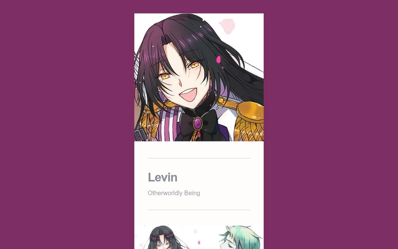 Carrd profile picture for @levin